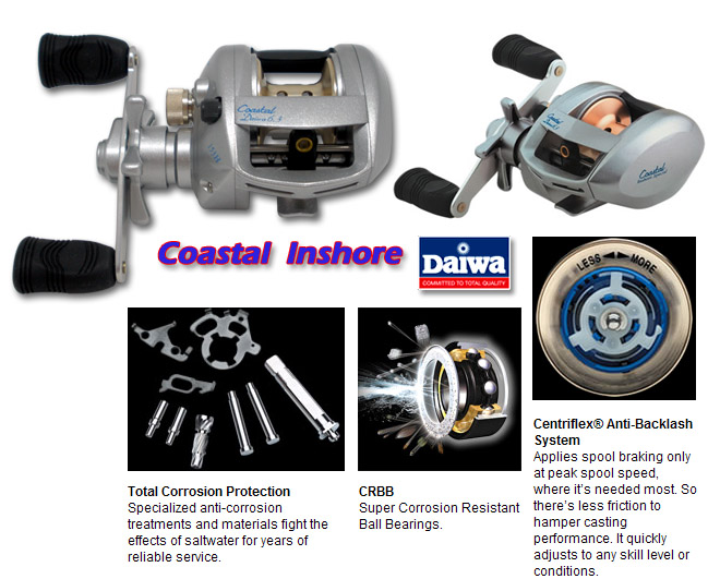 Shimano Citica VS daiwa Coastal Inshore