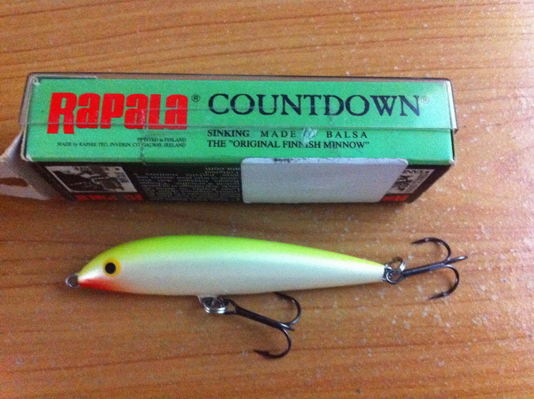 อีกครั้ง Rapala Countdown ไม่มีลิ้น