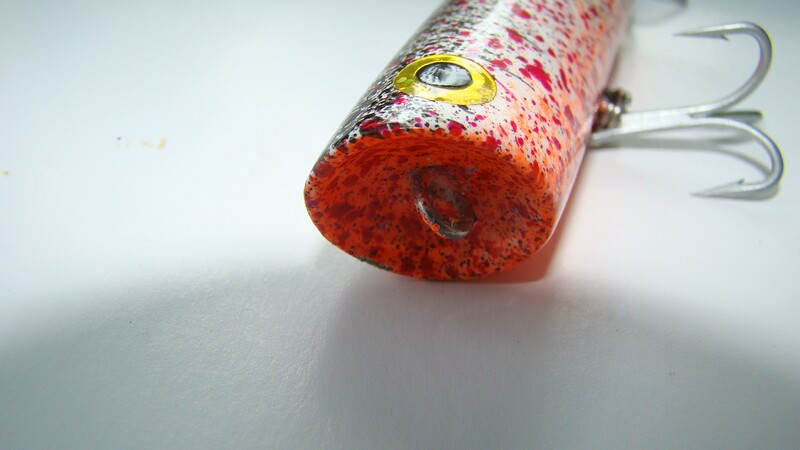 ป๊อบปลาเขี้ยว 10 cm กันผี (ผีพราย ) เสียงดี ตีไกล