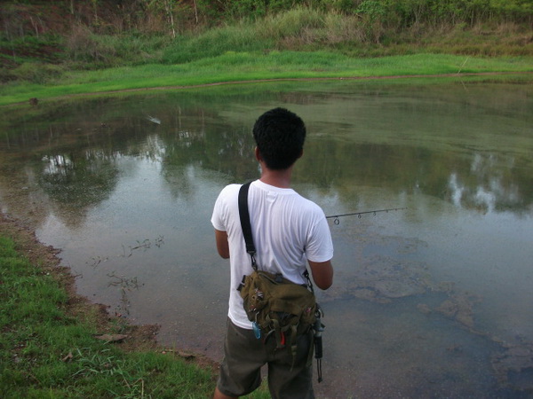 ม่วนซื่น ปลาข่อน้อย บนดอย ก่อนพายุเข้า