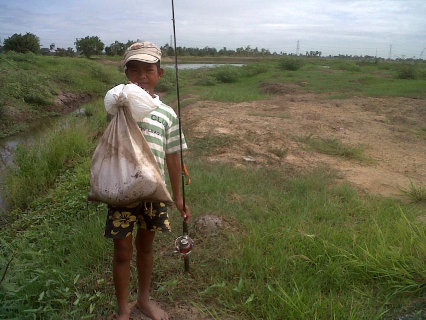 โปรตัวน้อย 10 ขวบ กับชะโดตัวที่สามในชีวิต