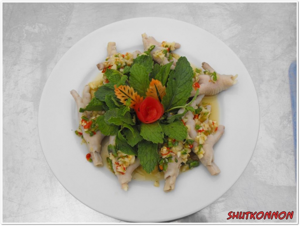 กับแกล้ม#กุ้งเต้น+ขาไก่มะนาว#ซี๊ดดดดดด
