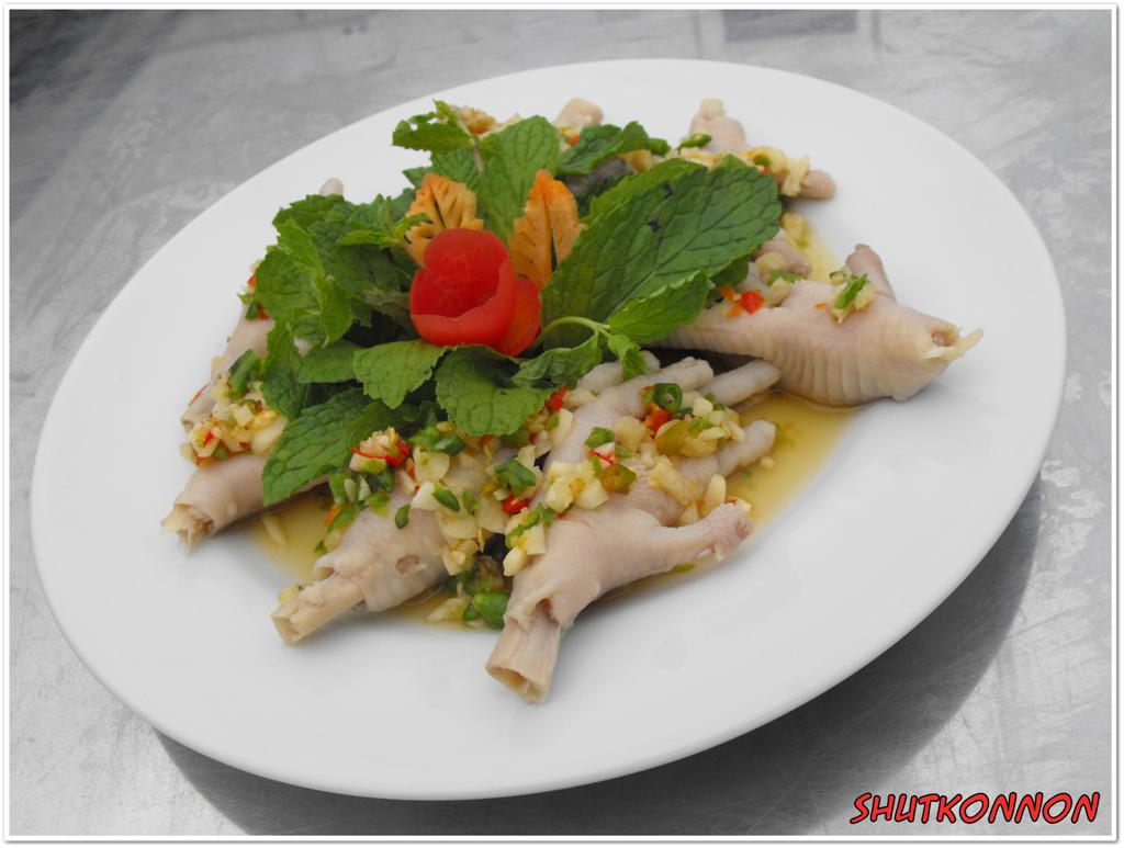 กับแกล้ม#กุ้งเต้น+ขาไก่มะนาว#ซี๊ดดดดดด