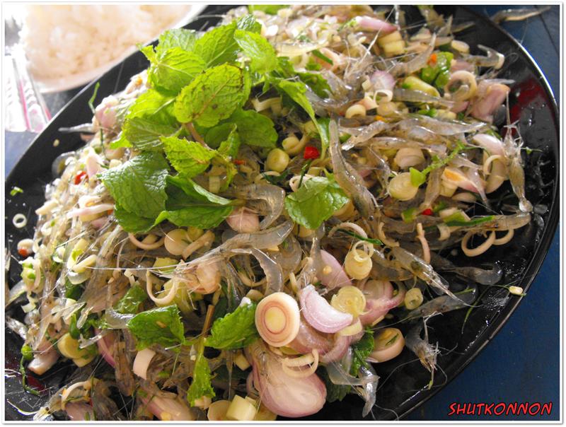 กับแกล้ม#กุ้งเต้น+ขาไก่มะนาว#ซี๊ดดดดดด