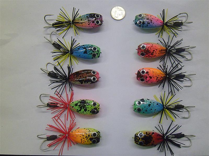 กบกุกไก่  3.5 cm รุ่น พริกขี้หนู