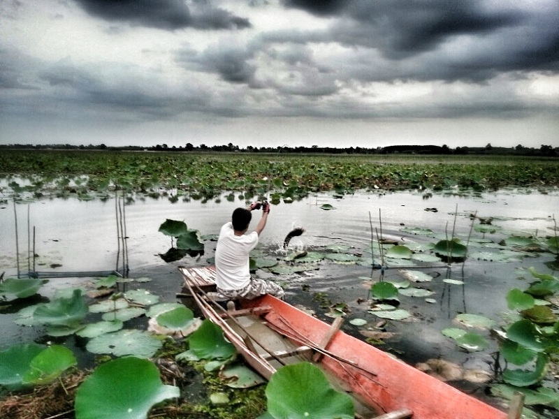 วิวสวยๆ...ห้วยเสนงครับ (ลองลงดู)