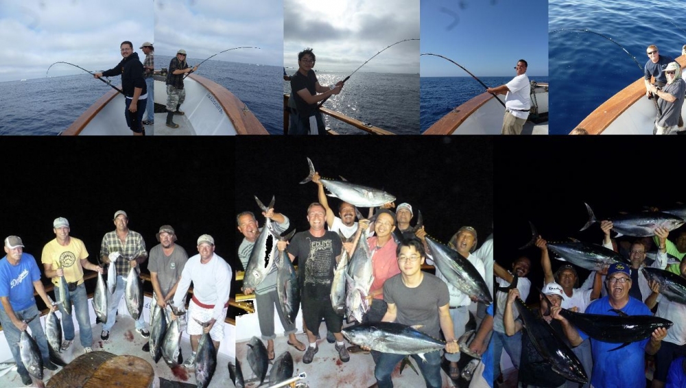 Tuna fishing   San Diego on  Sea Adventure 80