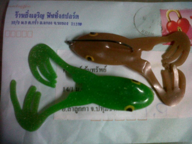 กบ Zen Lure Queen of soft bait ถึงลำลูกกาแล้วครับ