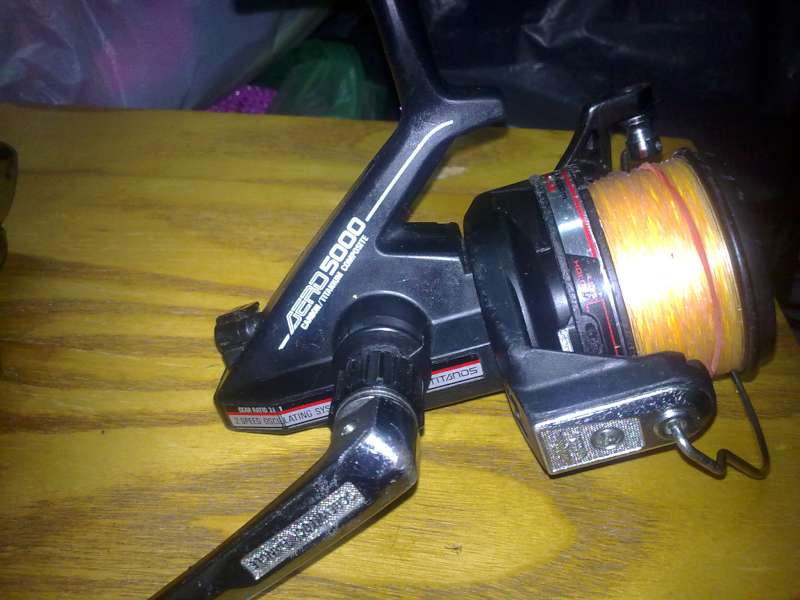 รอก shimano AERO 5000 มันไม่มีเบรค...