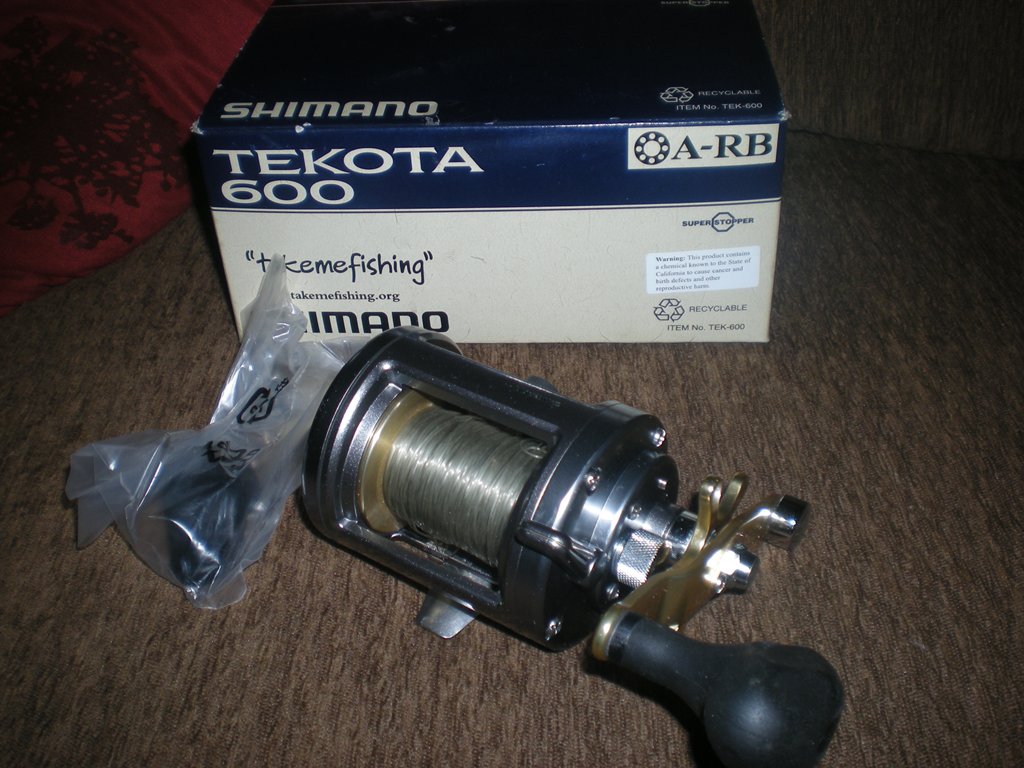 Shimano TEKOTA 600  VS TORIUM 16