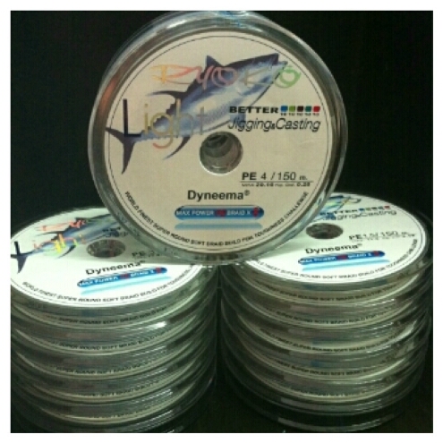 lสาย PE NEW RYOKO PE 8X Light