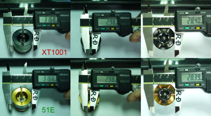 เอามาให้ดูครับ scorpion 1001 xt vs curado 51 e