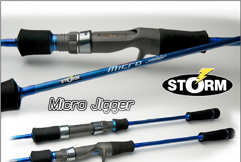 รีวิวให้หน่อยครับ   Storm Micro Jigger Rods-----Weebass Ocean Blue