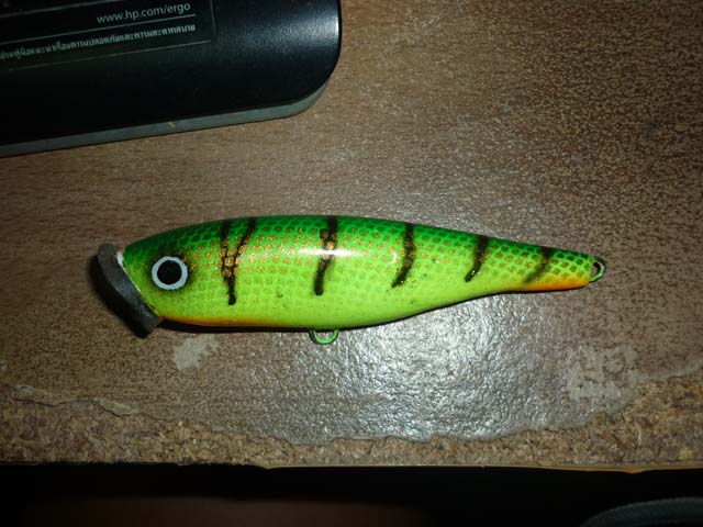 ฝากพี่โทน ทำสี Rapala poper 9