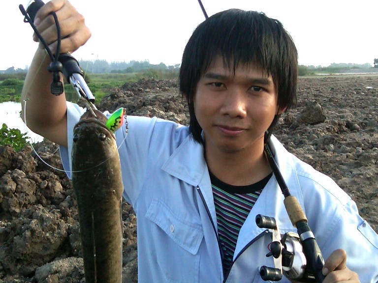 พาน้อง ไปหัดตกปลาช่อน