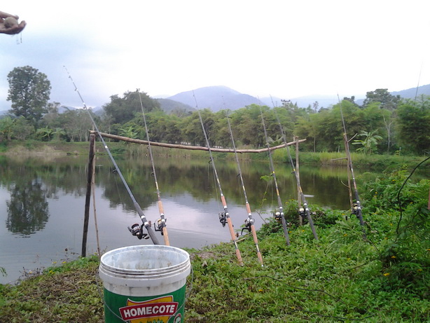 หนี ผบ.ที่บ้าน ไปตกปลา สวนผึ้ง
