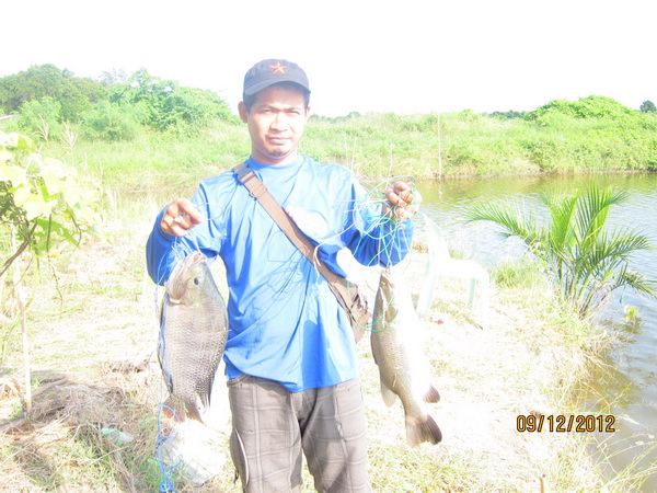 บ่อตกปลาน้องพลอย2 เปิด อาทิตย์ที่ 16 ธันวาคม 2555