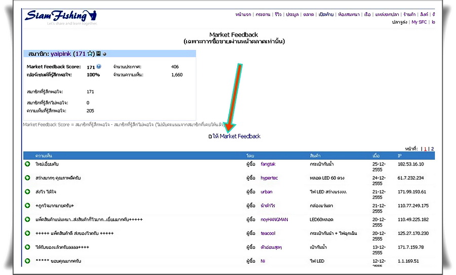 วิธีการให้ FB หน้าตลาด