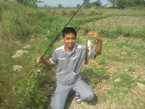 ช่อนตัวแรกในชีวิต