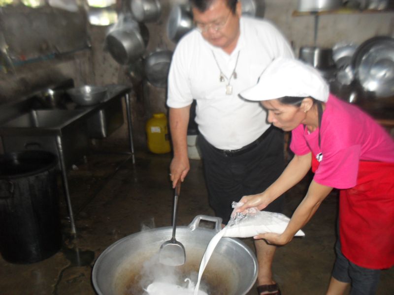 แกงเขียวหวานหมูสูดเฮียเม้งเป็ดย่างตราด