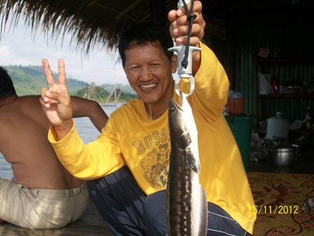 เขื่อนเขาแหลม(ตกค้าง) กับไลอ้อนทีม