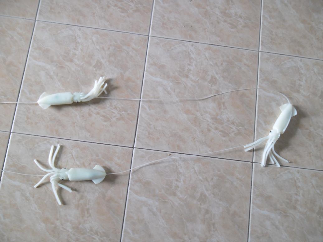 เหยื่อตัวนี้ผูกเบ็ดยังไงครับ