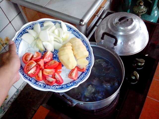 ซุปเนื้อขาลาย ( งบ 300 บาท )