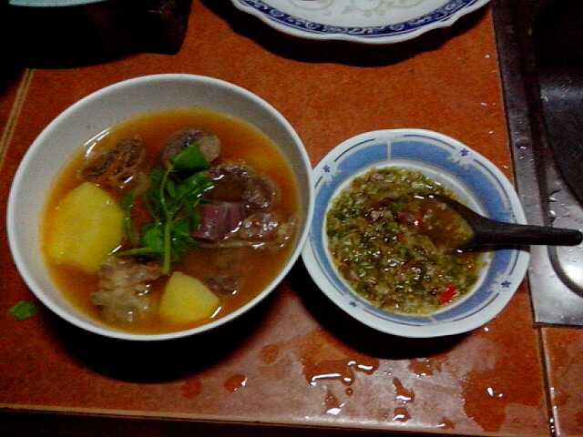 ซุปเนื้อขาลาย ( งบ 300 บาท )