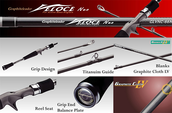 ทดสอบคัน Graphiteleader Veloce Neo Baitcasting