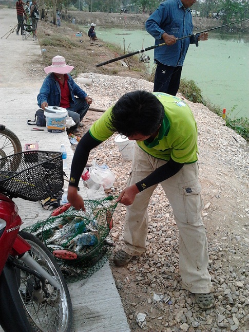 บ่อหมู่บ้านเกษตรกรรม(คันละ 100.-)