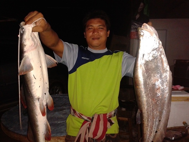 สัตว์ป่า ในแม่น้ำน่าน ครับ แบบ SPEARFISHING