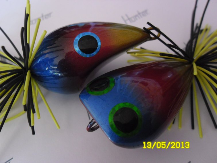 กบบาดเจ็บ เเละ ลายสีใหม่ๆครับ By..Hunter 