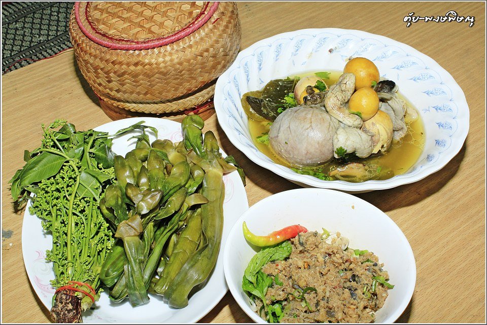 ต้มพวงไข่ไก่
