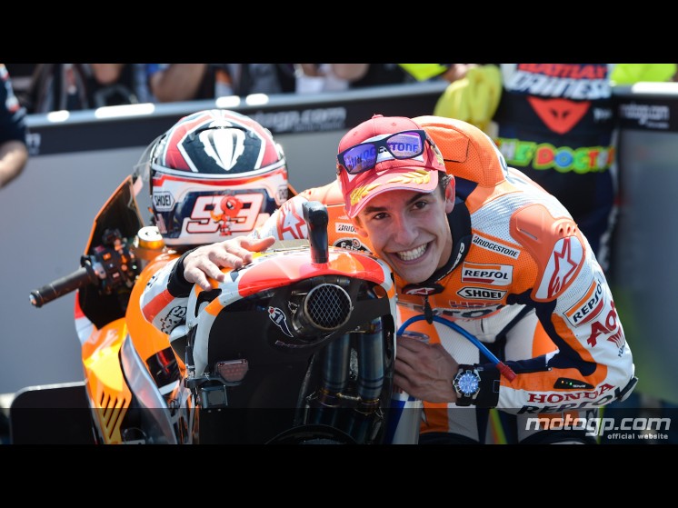 มาร์คมาเควซชนะMOTOGPที่สหรัฐฯ