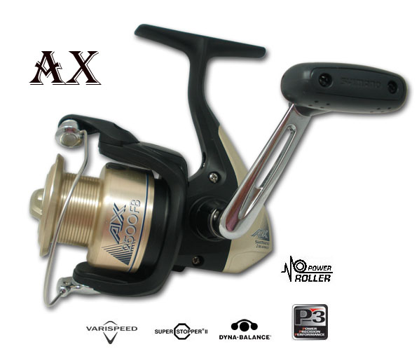 shimano AX 1000 กับ 2500