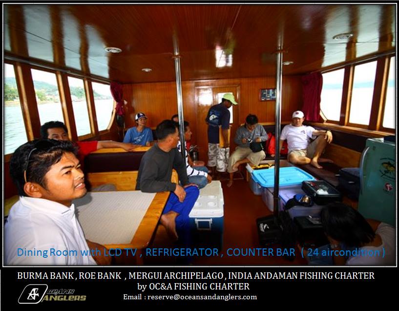 TRIP พม่า @Burma Bank กับเรือ OC&A  ระหว่างวันที่ 20-24 ธันวาคม 2556