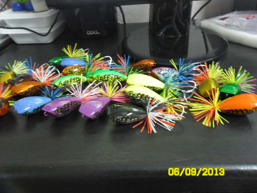 NEW VERSION HUNTER LURE FROG JUMPS
