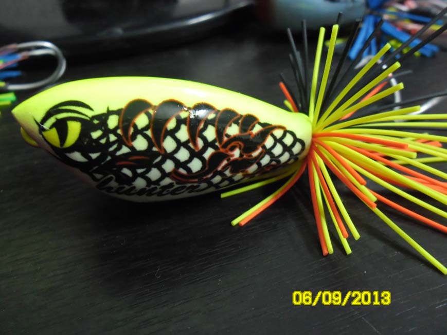 NEW VERSION HUNTER LURE FROG JUMPS