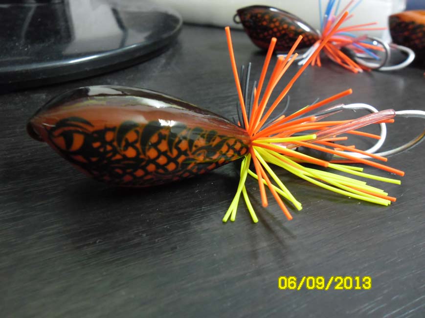 NEW VERSION HUNTER LURE FROG JUMPS