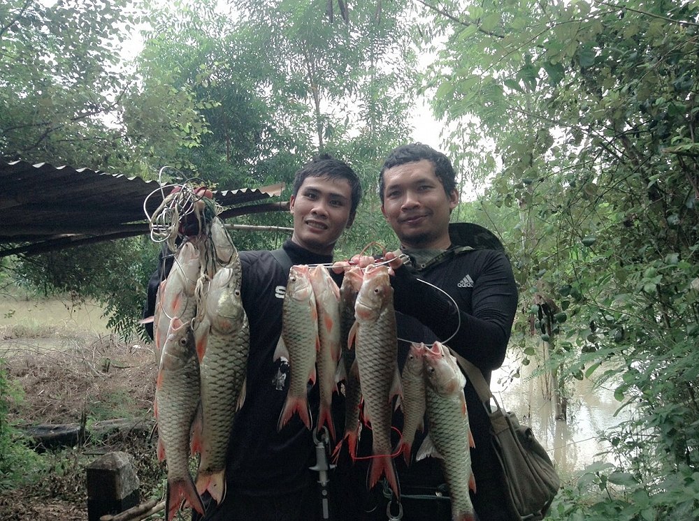 กระสูบน้ำท่วมปราจีน