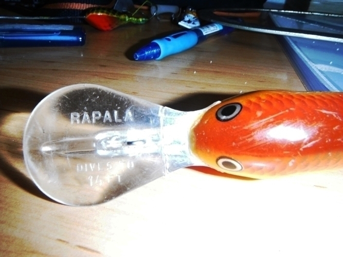 ซ่อม rapala ลิ้นหัก