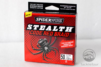 สาย Spiderwire   Red code Braid สีแดงๆๆ