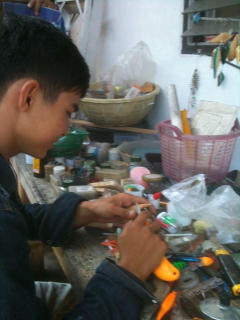 เด็กใหม่หัดทำ ลองทำเล่น 