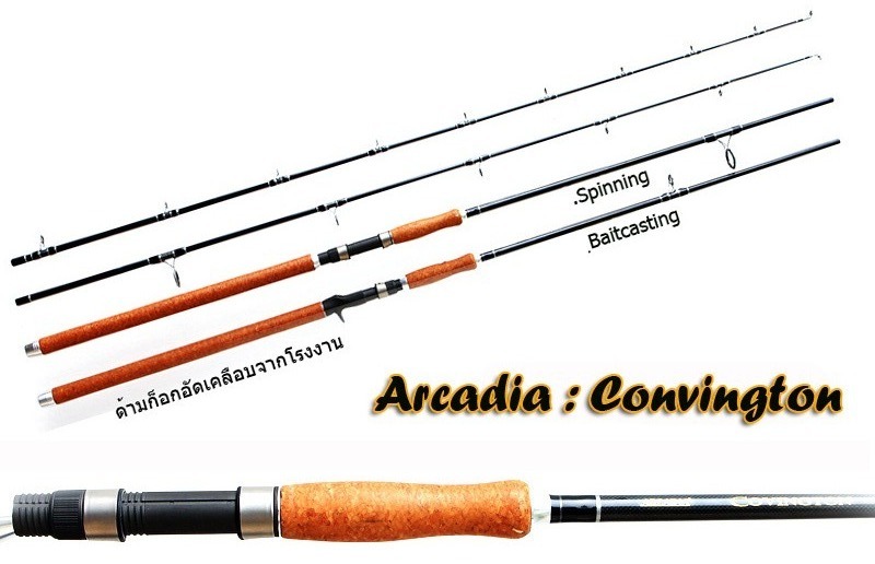 คันสปินนิ่ง 9ฟุต  รุ่นนี้   ใช้เป็นงัยบ้างครับ ARCADIA  : CONVINGTON