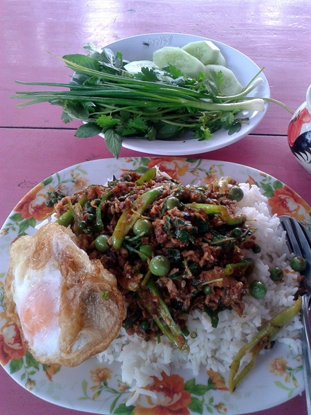 เมนูช่วยเหลือเกษตกร....ผัดเผ็ดหนูนา...ราดข้าว