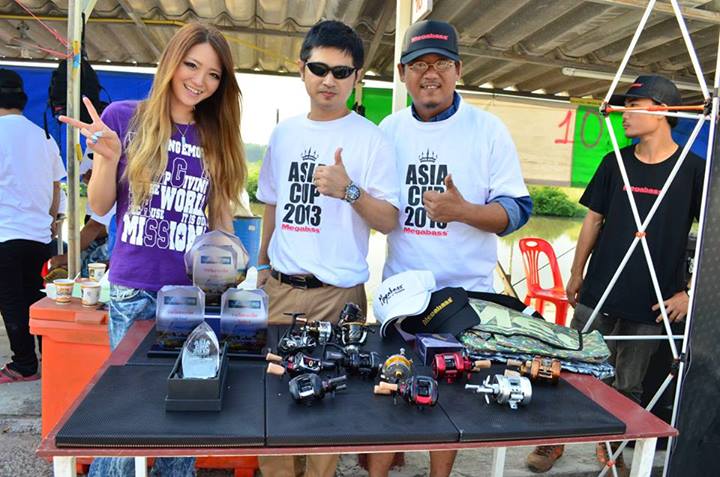 งานแข่ง Megabass Asia Cup 2013@ บ่อ VIP