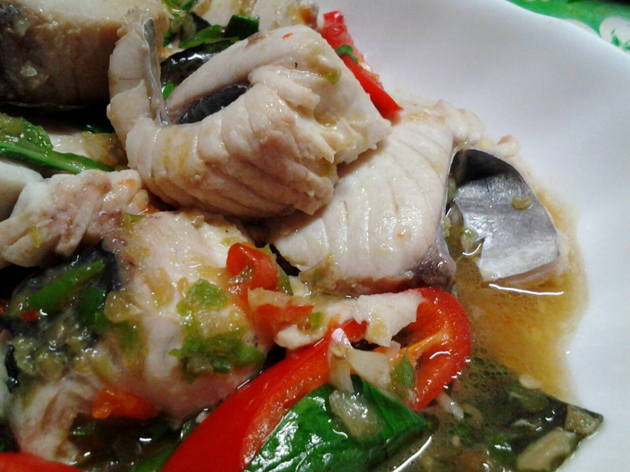 ผัดเผ็ดปลาอินทรี