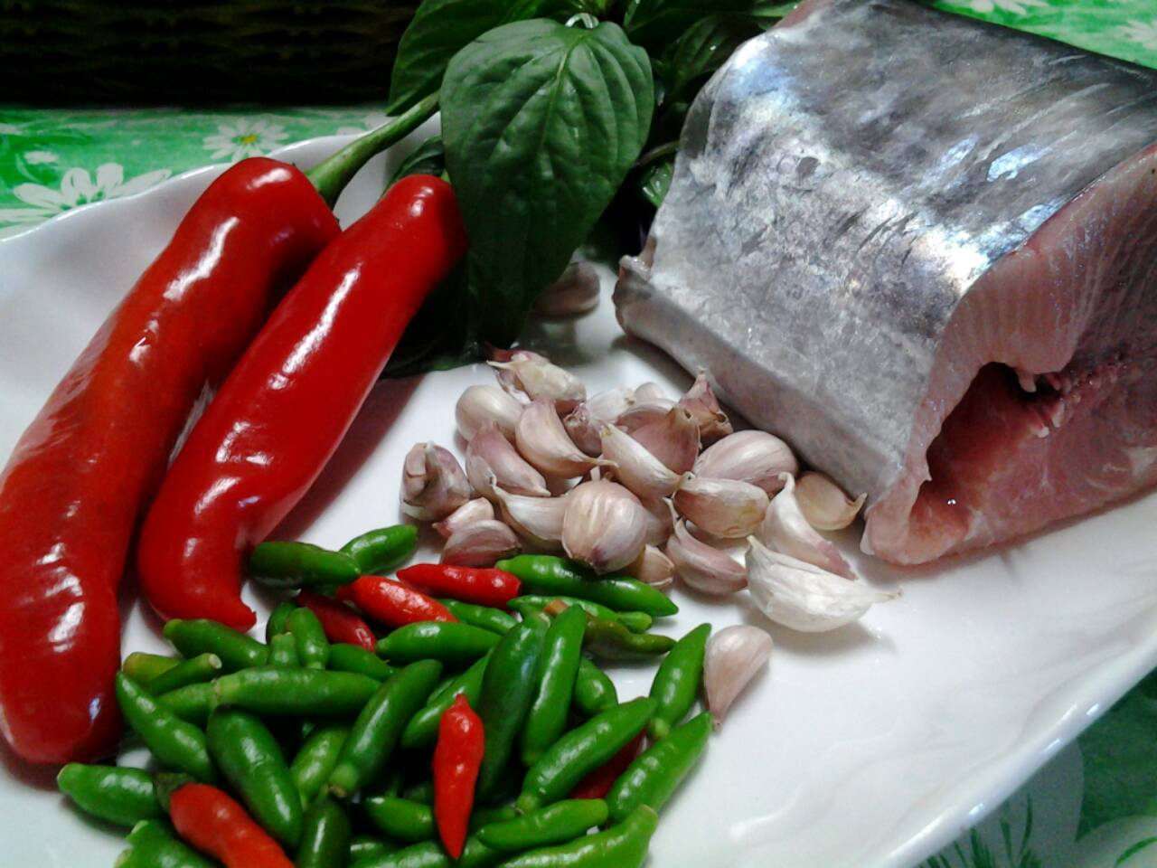 ผัดเผ็ดปลาอินทรี