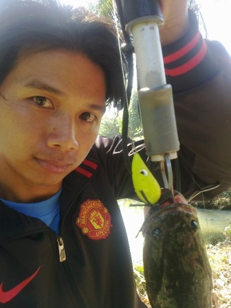 ลองเทสเหยื่อตัวใหม่คับ