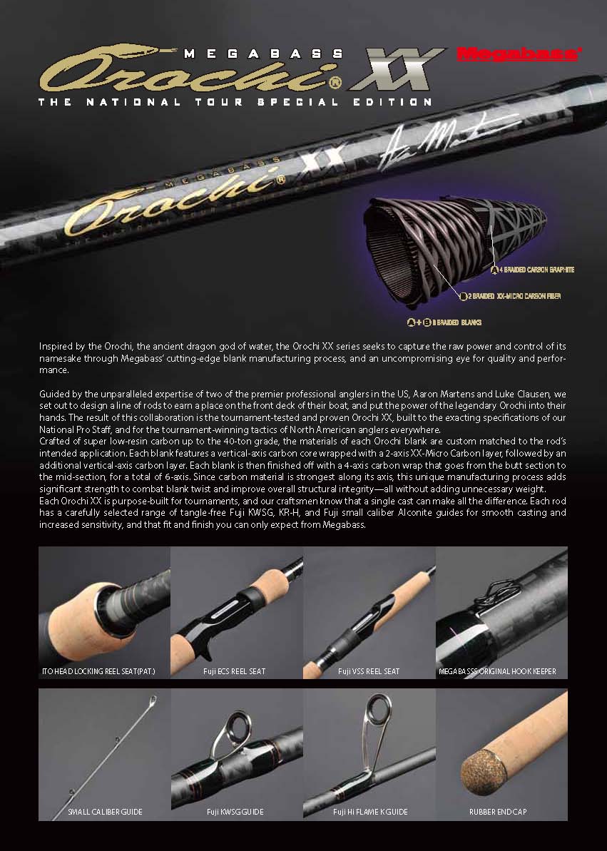 คัน Megabass Orochi XX 4.5